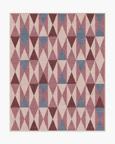Ruggable Pennant Rose Flatwoven Rug By Jonathan Adler In Multi