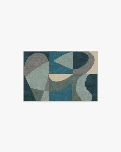 Ruggable Philippe Blue Flatwoven Rug By Jonathan Adler