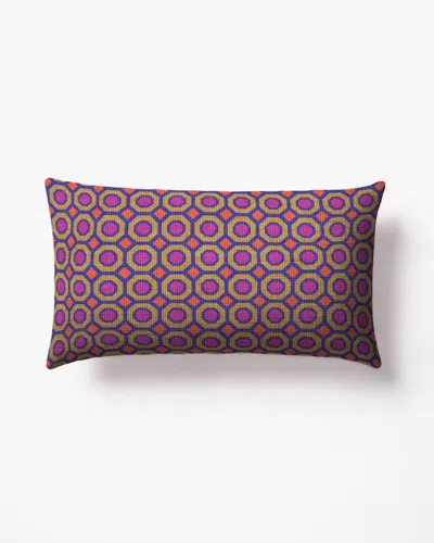 Ruggable Piccadilly Fuchsia Woven Throw Pillow By Jonathan Adler In Pink
