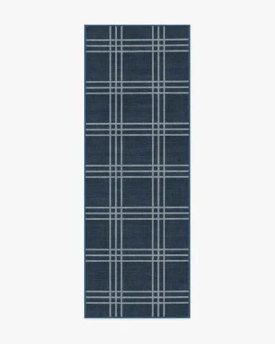 Ruggable Pierre Navy Flatwoven Rug In Blue