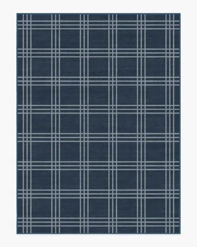 Ruggable Pierre Navy Flatwoven Rug In Blue
