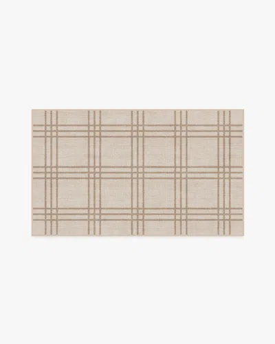 Ruggable Pierre Neutral Flatwoven Rug In Animal Print