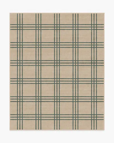 Ruggable Pierre Olive & Natural Flatwoven Rug In Neutral