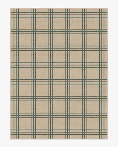 Ruggable Pierre Olive & Natural Flatwoven Rug In Neutral