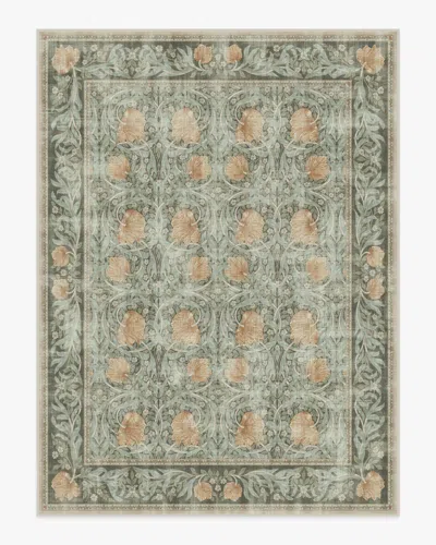 Ruggable Pimpernel Jade Flatwoven Rug By Morris & Co. In Multi