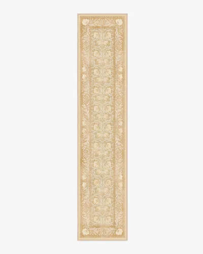 Ruggable Pimpernel Light Ochre Flatwoven Rug By Morris & Co. In Neutral