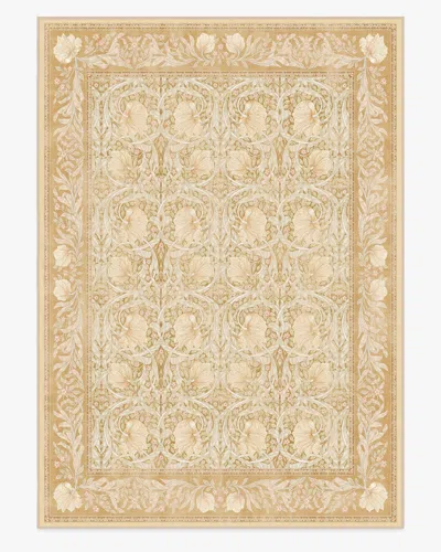 Ruggable Pimpernel Light Ochre Flatwoven Rug By Morris & Co. In Neutral