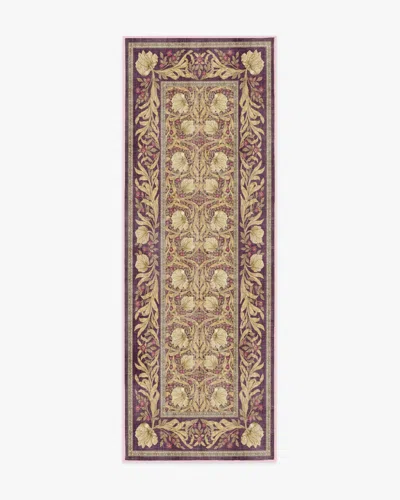Ruggable Pimpernel Mauve Flatwoven Rug By Morris & Co. In Purple