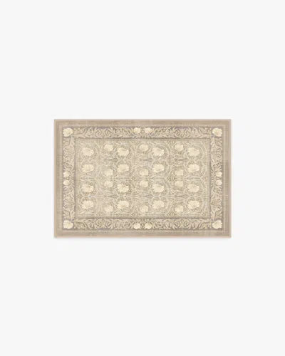 Ruggable Pimpernel Mink Flatwoven Rug By Morris & Co. In Gray