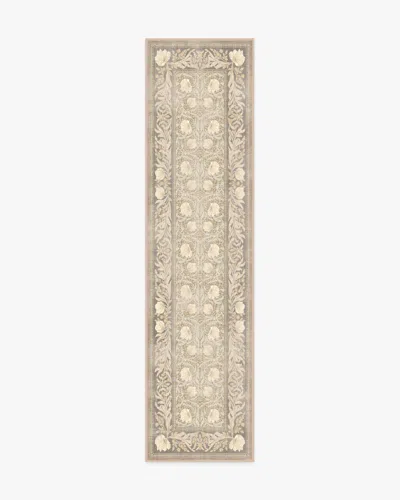 Ruggable Pimpernel Mink Flatwoven Rug By Morris & Co. In Neutral