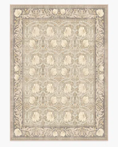 Ruggable Pimpernel Mink Flatwoven Rug By Morris & Co. In Brown