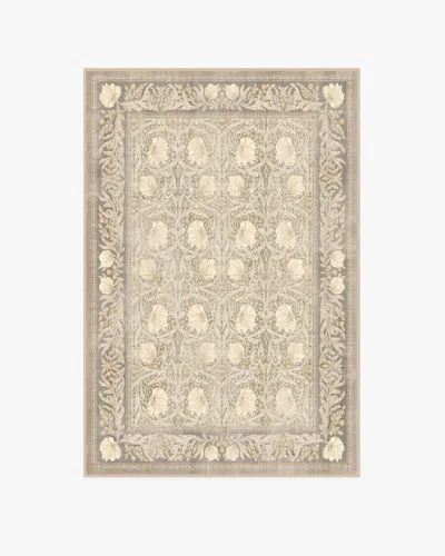 Ruggable Pimpernel Mink Flatwoven Rug By Morris & Co. In Brown
