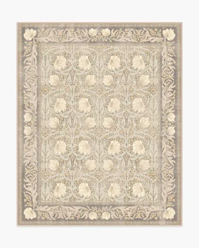 Ruggable Pimpernel Mink Flatwoven Rug By Morris & Co. In Brown