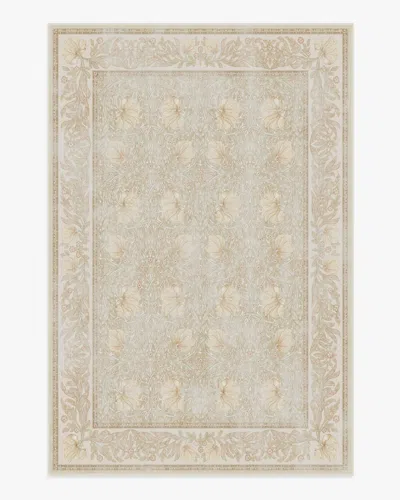 Ruggable Pimpernel Vintage Blush Flatwoven Rug By Morris & Co. In Multi