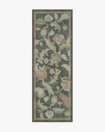 Ruggable Plume Charcoal Flatwoven Rug In Gray
