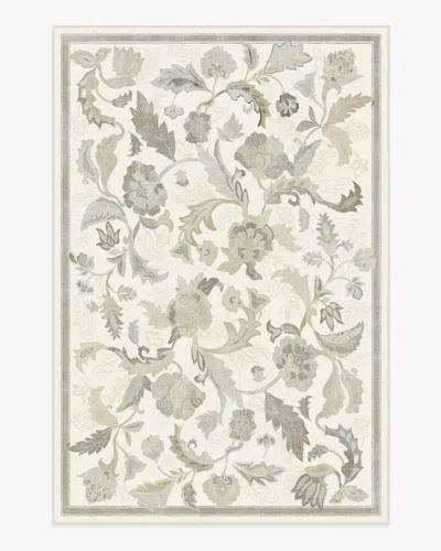 Ruggable Plume Ivory Flatwoven Rug In Multi