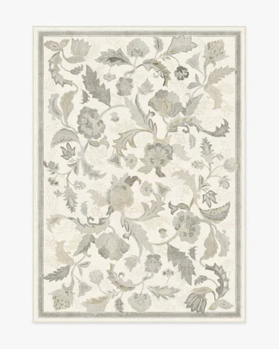 Ruggable Plume Ivory Flatwoven Rug In Multi