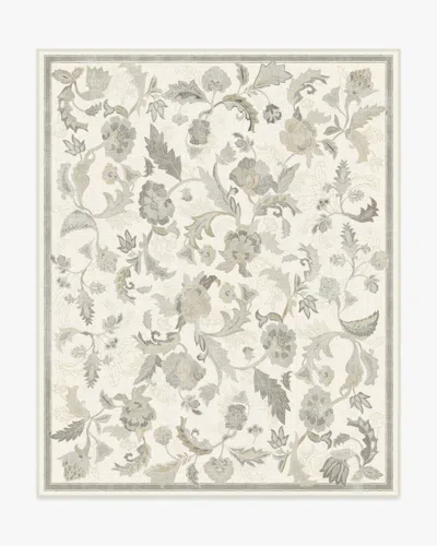 Ruggable Plume Ivory Flatwoven Rug In Multi