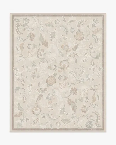 Ruggable Plume Natural Flatwoven Rug In Brown