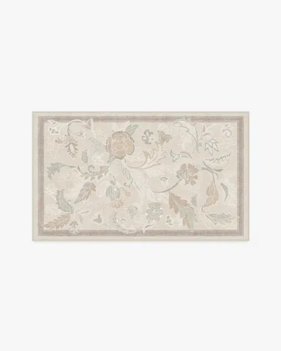 Ruggable Plume Natural Flatwoven Rug In Brown