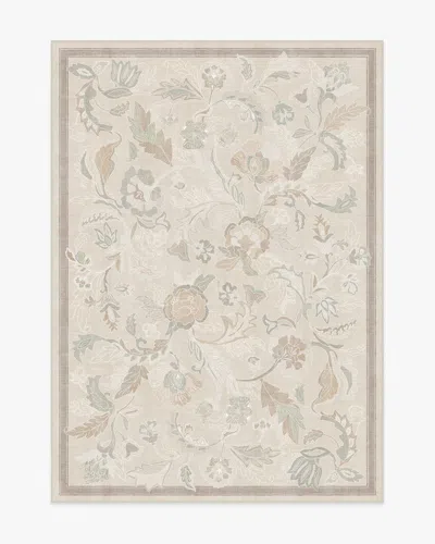 Ruggable Plume Natural Flatwoven Rug In Brown