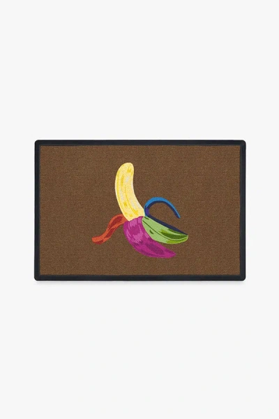 Ruggable Pop Art Banana Doormat By Jonathan Adler In Multi