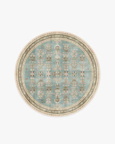 Ruggable Pradera Blue & Terracotta Flatwoven Rug