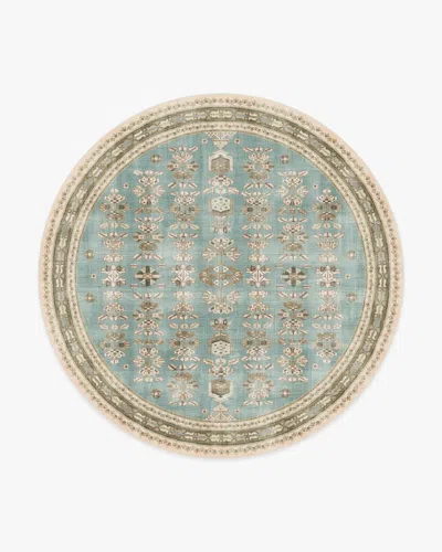 Ruggable Pradera Blue & Terracotta Flatwoven Rug