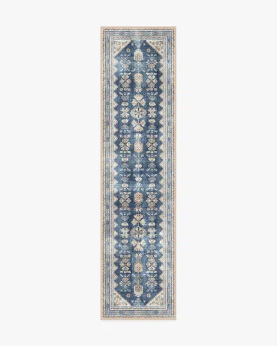 Ruggable Pradera Navy Flatwoven Rug In Blue