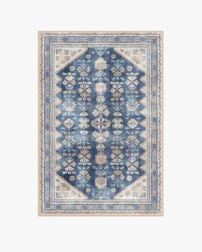 Ruggable Pradera Navy Flatwoven Rug In Blue