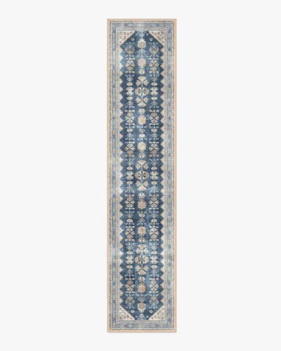 Ruggable Pradera Navy Flatwoven Rug In Blue