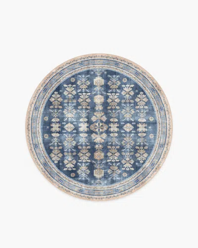 Ruggable Pradera Navy Flatwoven Rug In Blue