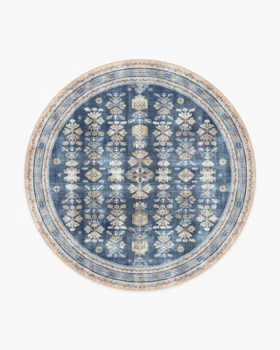 Ruggable Pradera Navy Flatwoven Rug In Blue