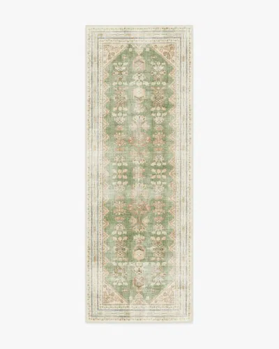 Ruggable Pradera Olive & Sand Flatwoven Rug In Neutral