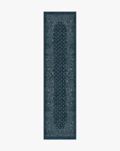 Ruggable Prato Midnight Blue Flatwoven Rug