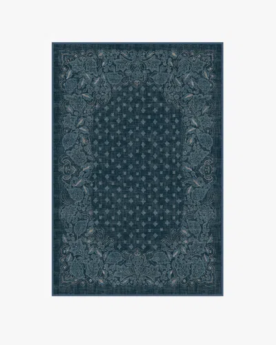 Ruggable Prato Midnight Blue Flatwoven Rug