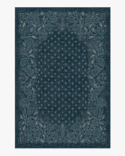 Ruggable Prato Midnight Blue Flatwoven Rug