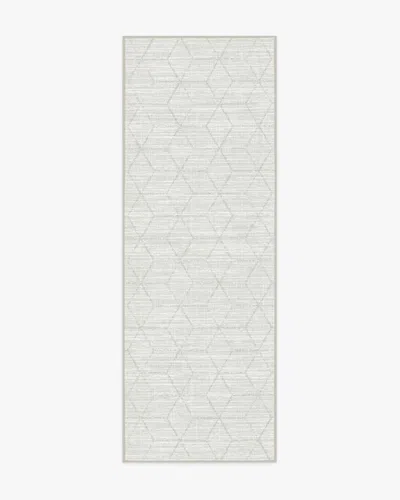 Ruggable Prisma Monochrome Flatwoven Rug In Gray