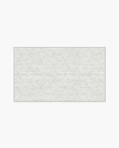 Ruggable Prisma Monochrome Flatwoven Rug In Gray