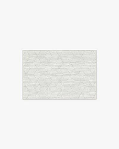 Ruggable Prisma Monochrome Flatwoven Rug In Gray