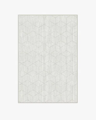 Ruggable Prisma Monochrome Flatwoven Rug In Gray