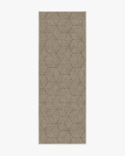 Ruggable Prisma Natural Stone Flatwoven Rug In Neutral