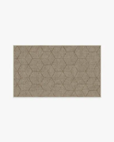 Ruggable Prisma Natural Stone Flatwoven Rug In Neutral