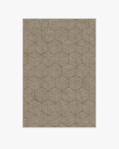 Ruggable Prisma Natural Stone Flatwoven Rug In Neutral