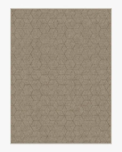 Ruggable Prisma Natural Stone Flatwoven Rug In Brown