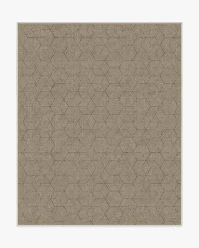 Ruggable Prisma Natural Stone Flatwoven Rug In Brown