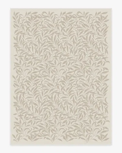 Ruggable Pure Willow Boughs Natural Flatwoven Rug By Morris & Co. In Multi