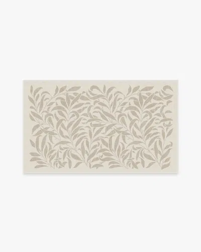 Ruggable Pure Willow Boughs Natural Flatwoven Rug By Morris & Co. In Multi