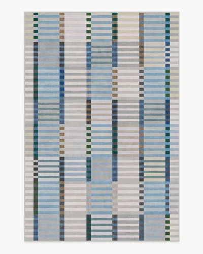 Ruggable Quincy Soft Blue Flatwoven Rug