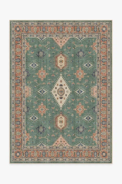 Ruggable Ranier Copper Sage Outdoor Rug In Green